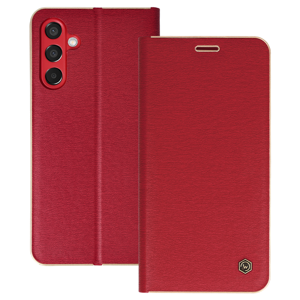 Wonder Frame Viedtālruņa apvalks Samsung Galaxy M15 5G sarkans