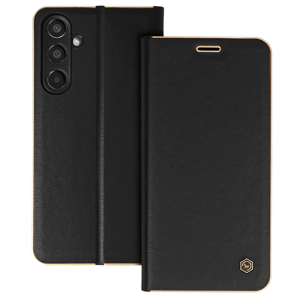 Wonder Frame Viedtālruņa apvalks Samsung Galaxy M35 5G melns