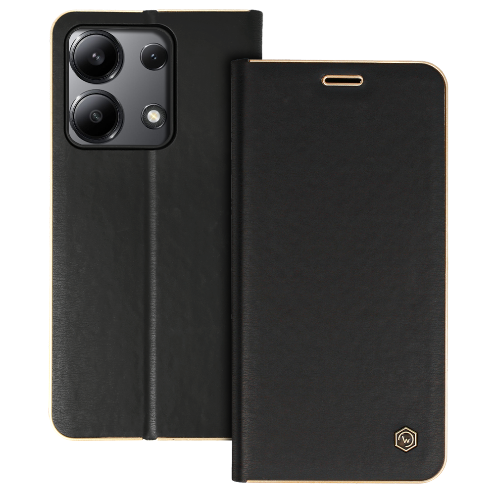 Wonder Frame viedtālruņa apvalks Xiaomi Redmi Note 13 4G melns