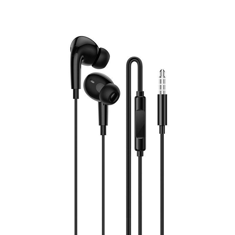 Borofone austiņas BM100 Pro ar mikrofonu melnas