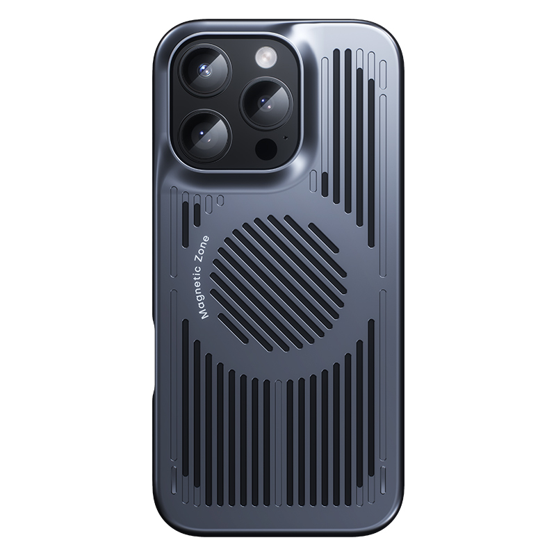 Benks Magnetic Biliz Cooling maciņš (0066) iPhone 16 Pro Max pelēks