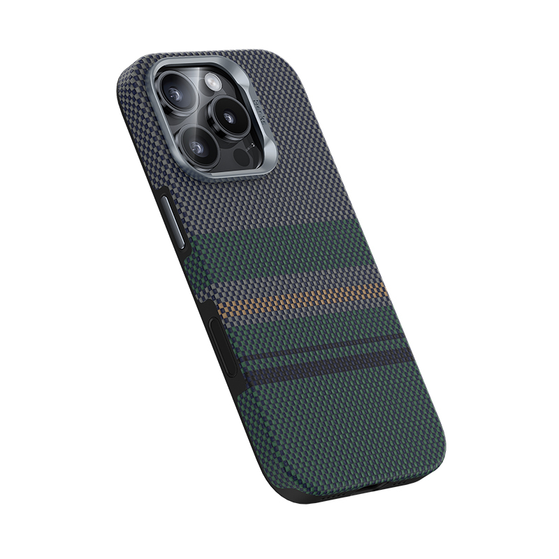 Benks Magnētiskais Armor Pro Aurora Kevlar 600D Apvalks (BC66) Iphone 16 Pro Max (Kameras Vadības Poga)