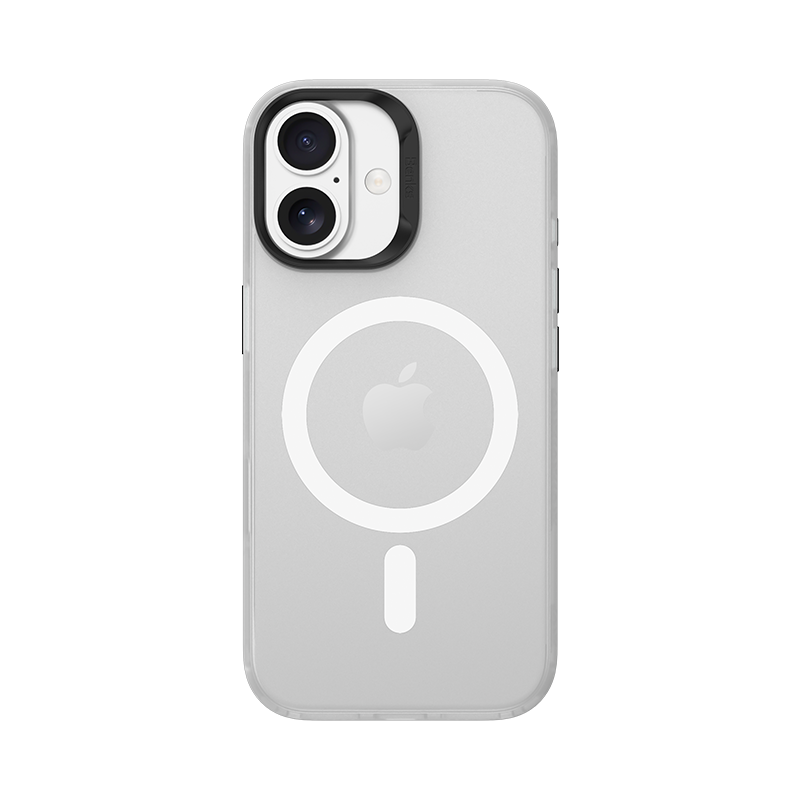Benks Magnētiskais Lucid Armor apvalks iPhone 17 balts (0067) kamera vadības poga