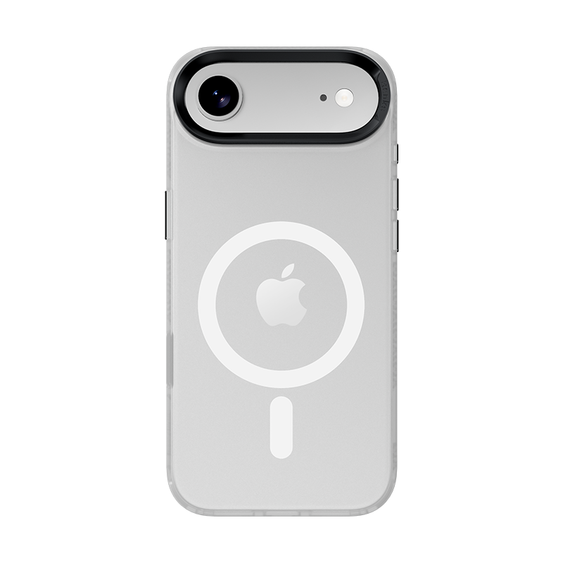 Benks magnētiskais Lucid Armor viedtālruņa apvalks (0068) Iphone 17 Air balts (ar kameras vadības pogu)