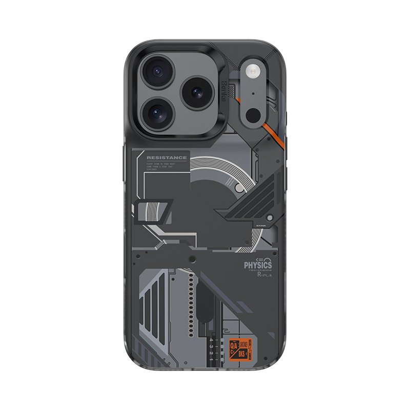 Benks Dynamic Magnetic Mecha Чехол (D069) для Iphone 17 Pro чёрный (Camera Control Button)