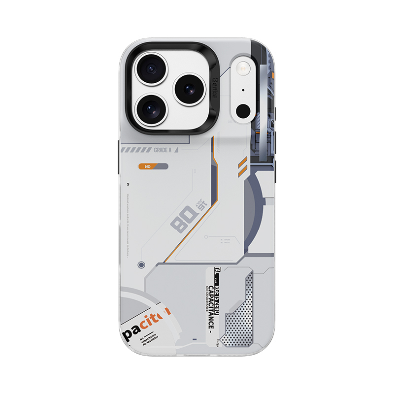 Чехол Benks Dynamic Magnetic Mecha (E070) для iPhone 17 Pro Max белый (Camera Control Button)