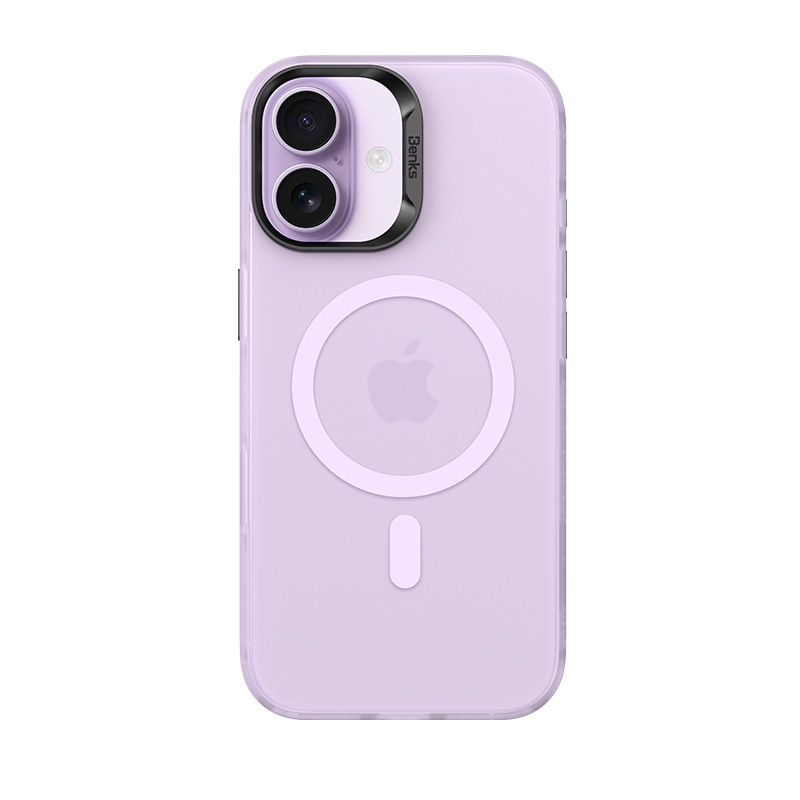 Benks Magnetic Lucid Armor maciņš (C067) iPhone 17 violets (Camera Control poga)
