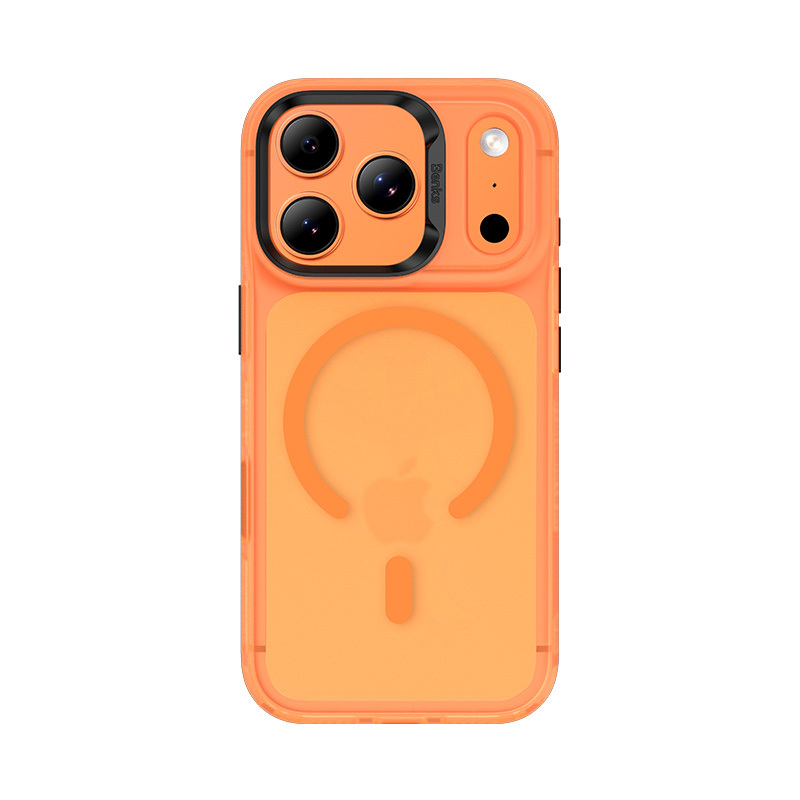 Benks Magnetic Lucid Armor maciņš (C069) iPhone 17 Pro oranžs (Camera Control poga)