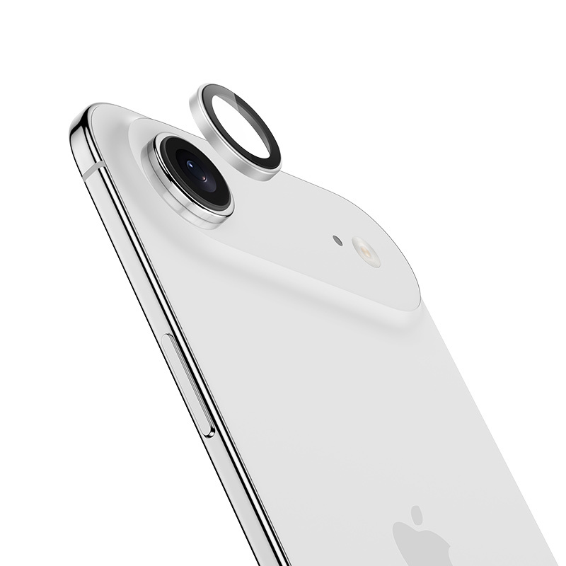 Benks rūdīts stikls Glass Warrior Lens Protector kamerai iPhone 17 Air (1 lēca) sudraba