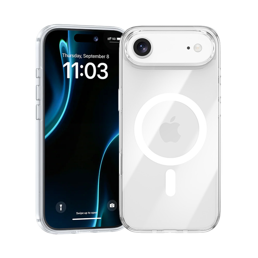 Benks Magnetic Crystal Case for Iphone 17 Air transparent (Camera Control Button)