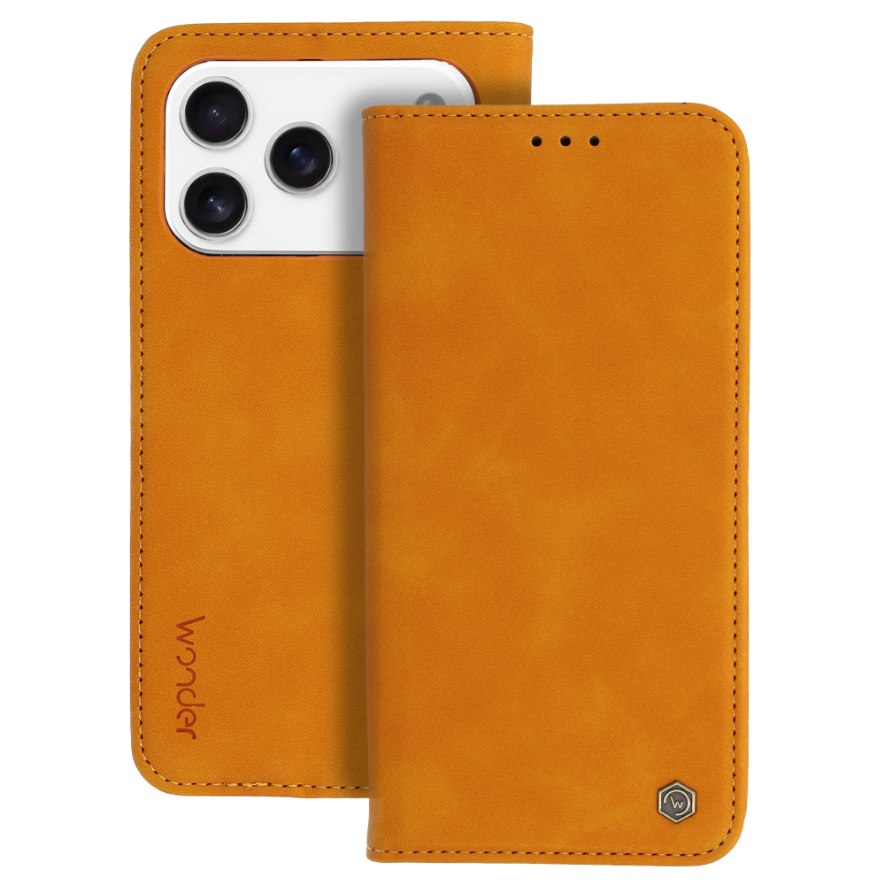 Чехол Wonder Smart для iPhone 17 Pro Max космический оранжевый