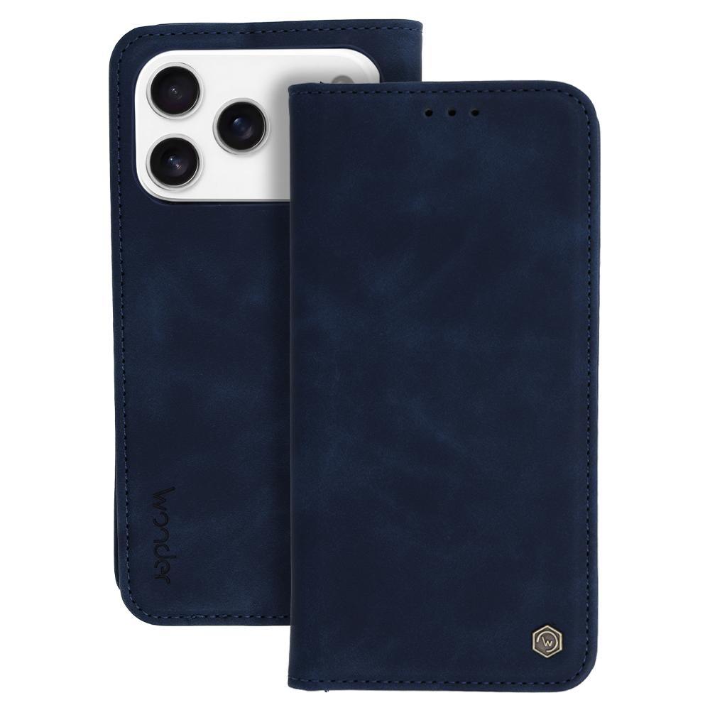 Чехол Wonder Smart для iPhone 17 Pro Max глубокий синий