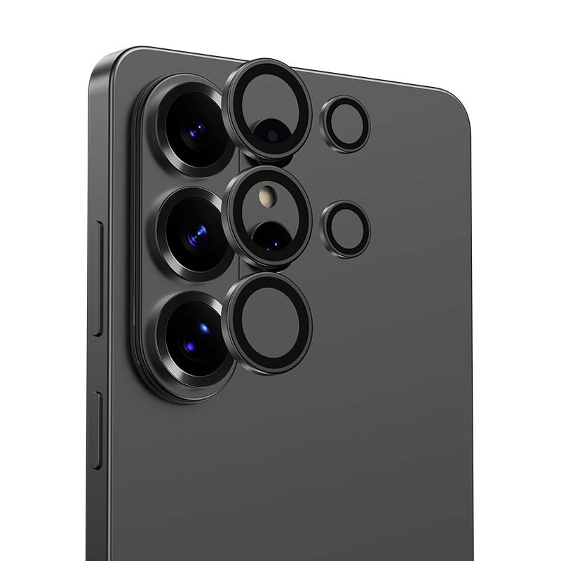 Benks rūdīta stikla stikls Warrior Lens Protector kameras aizsargstikls priekš Samsung Galaxy S26 Ultra (objektīvs 5 gab.) melns