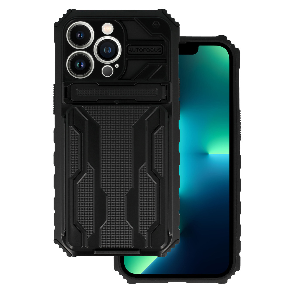 Tel Protect Combo viedtālruņa apvalks Iphone 13 Pro melns