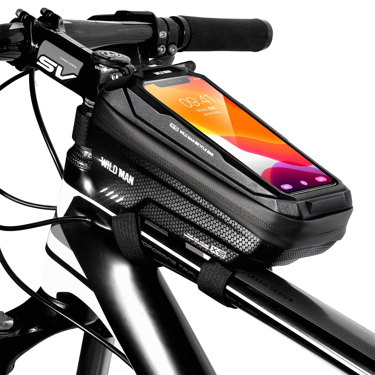 WILDMAN Velosipēda soma X2 ūdensizturīgs 1L