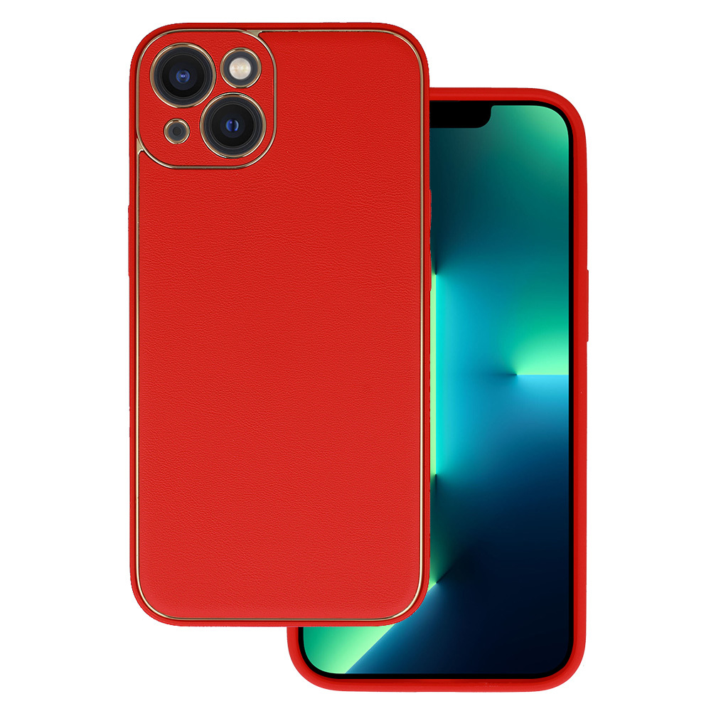TEL PROTECT luksusa viedtālruņa apvalks Iphone 14 Plus sarkana