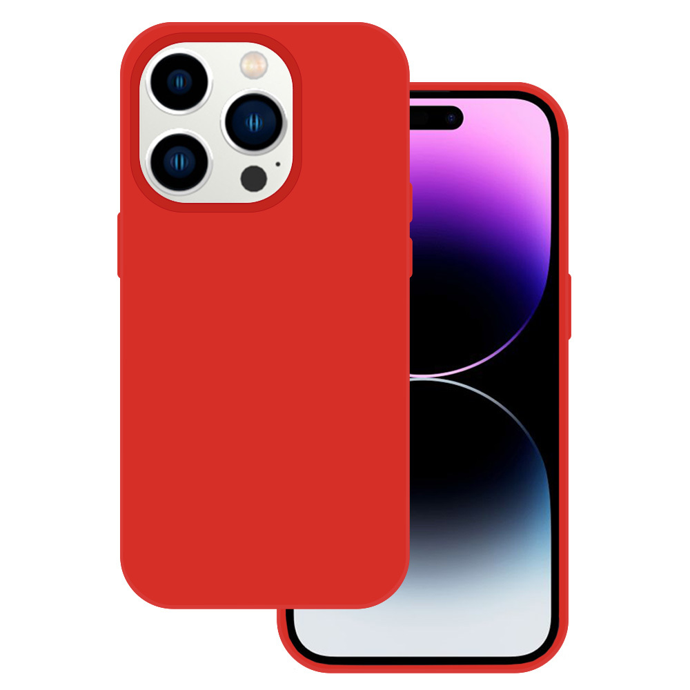 Tel Protect silikona Premium viedtālruņa apvalks Iphone 15 Pro sarkans