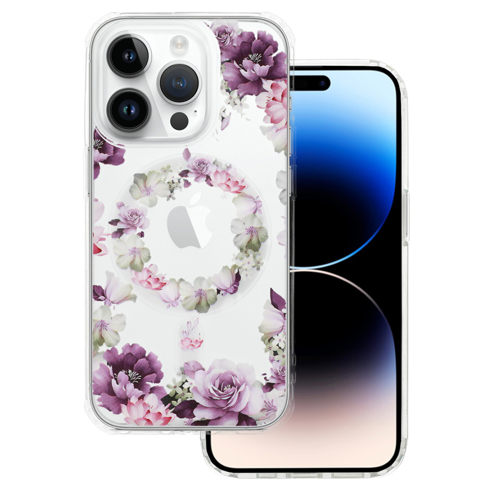 Tel Protect Ziedu Magnētiskais viedtālruņa apvalks Iphone 11 dizains 6