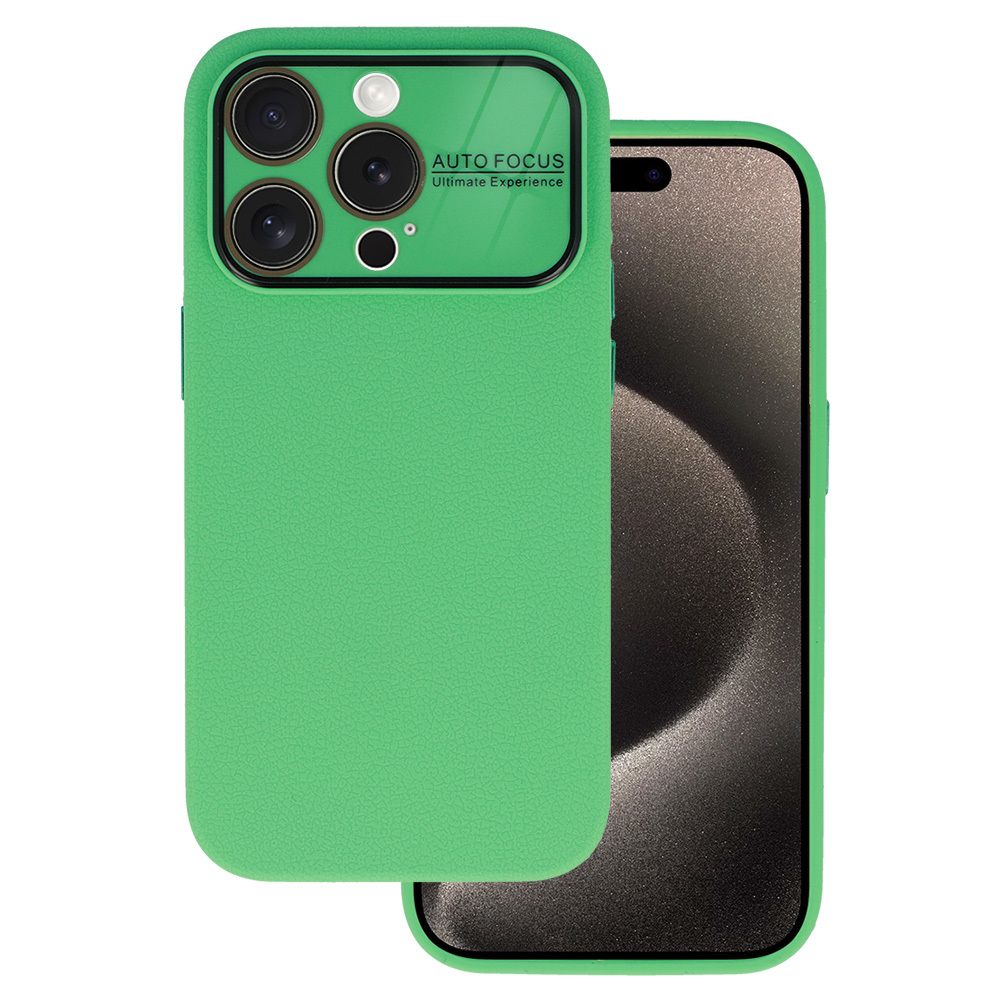Tel Protect Lichi Viedtālruņa apvalks Iphone 14 Pro - zaļš