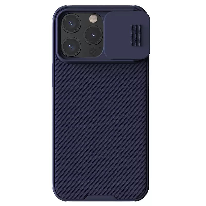 Nillkin CamShield Pro PC+TPU viedtālruņa apvalks Iphone 15 Pro Max violets