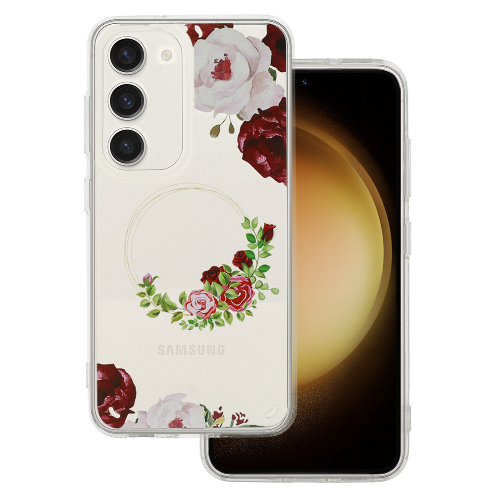 Tel Protect Flower viedtālruņa apvalks Samsung Galaxy A05 dizains 2