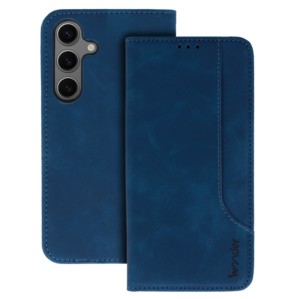 Wonder Prime viedtālruņa apvalks Samsung Galaxy A15 5G tumši zils