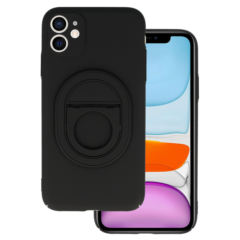 Tel Protect magnētiskais Elipse viedtālruņa apvalks iPhone 11 melns