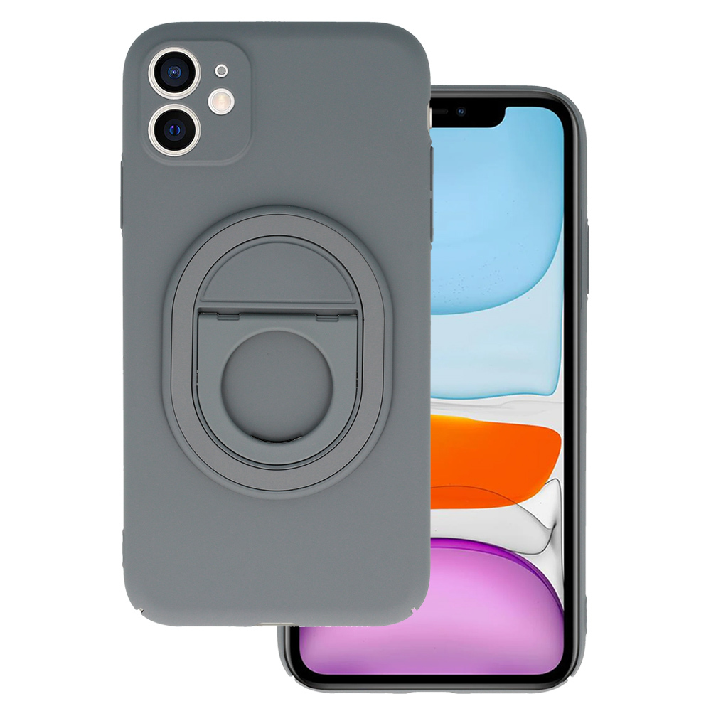Tel Protect magnētiskais Elipse viedtālruņa apvalks iPhone 11 pelēks