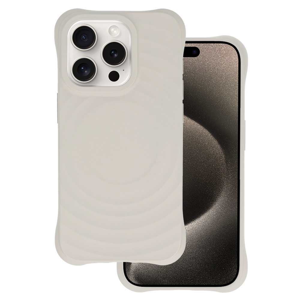 Tel Protect Wave Magnētiskais viedtālruņa apvalks Iphone 13 Pro pelēks