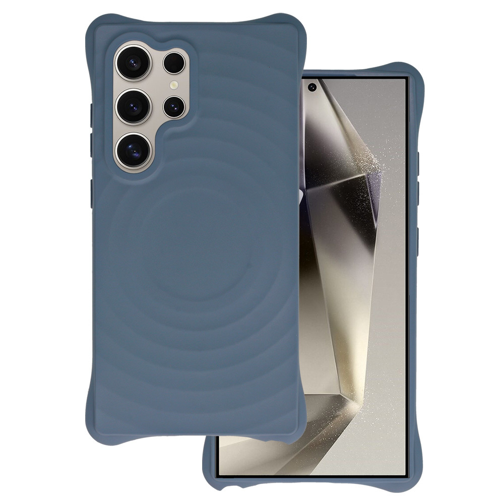Tel Protect Wave Magnētiskais viedtālruņa apvalks Samsung Galaxy S23 Ultra zila