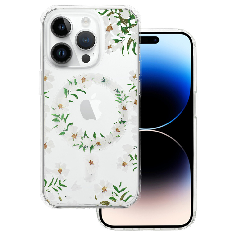 Tel Aizsardzība Zieds Magnētiskā Iphone 16 Pro dizains 5
