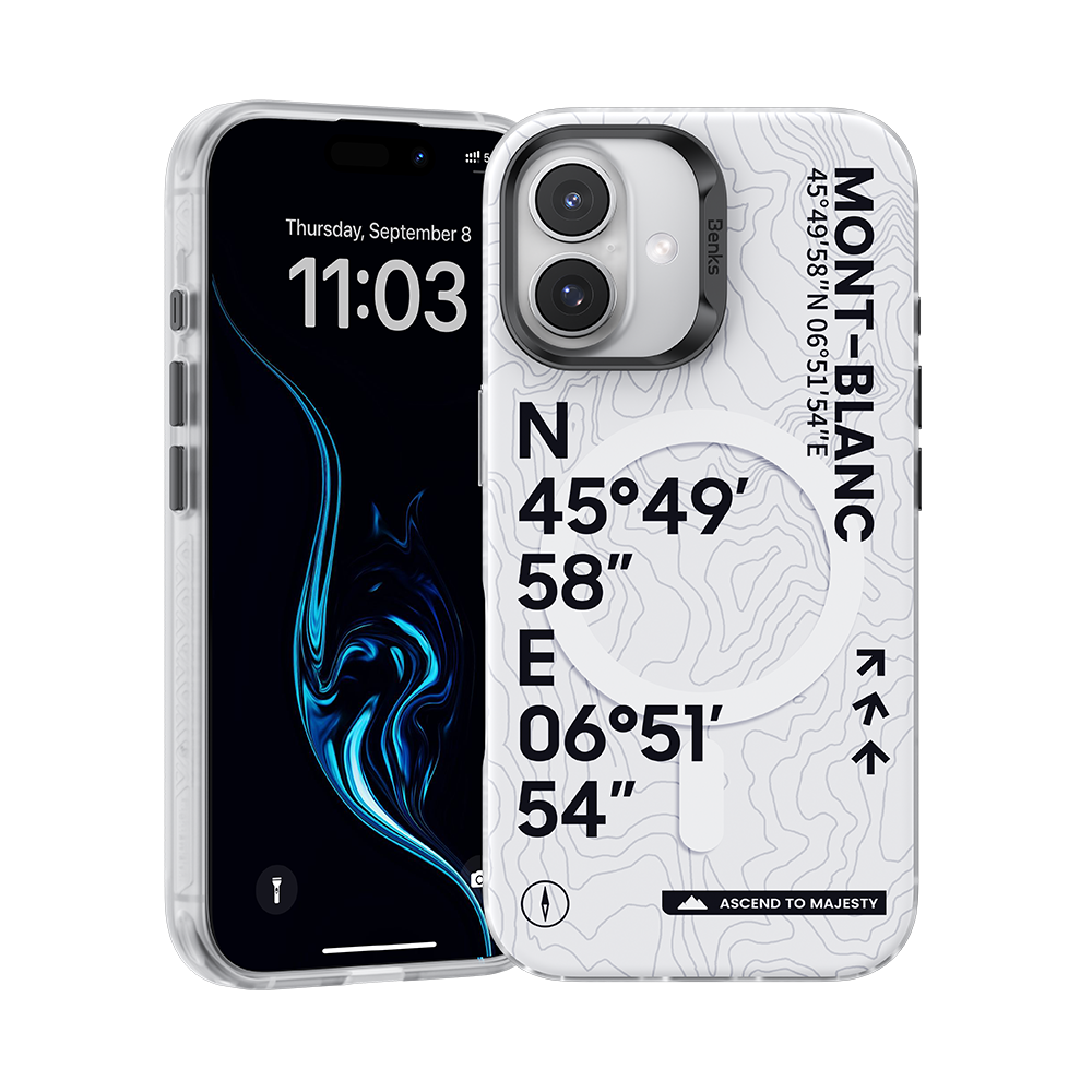 Benks Magnētiskais Summit Mont Blanc apvalks Iphone 16