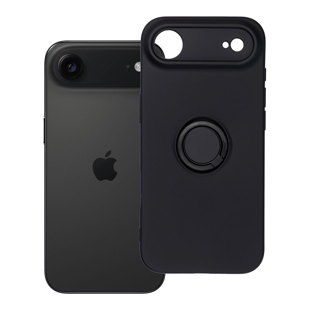 SILIKONA GREDZENS viedtālruņa apvalks IPHONE 17 Air melns