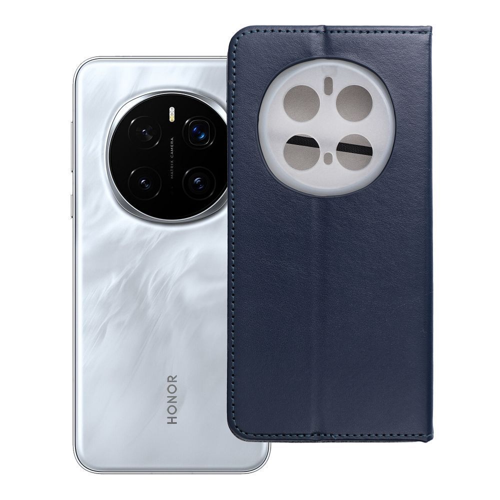SMART MAGNETO viedtālruņa apvalks HONOR Magic 7 PRO - tumši zils (m)