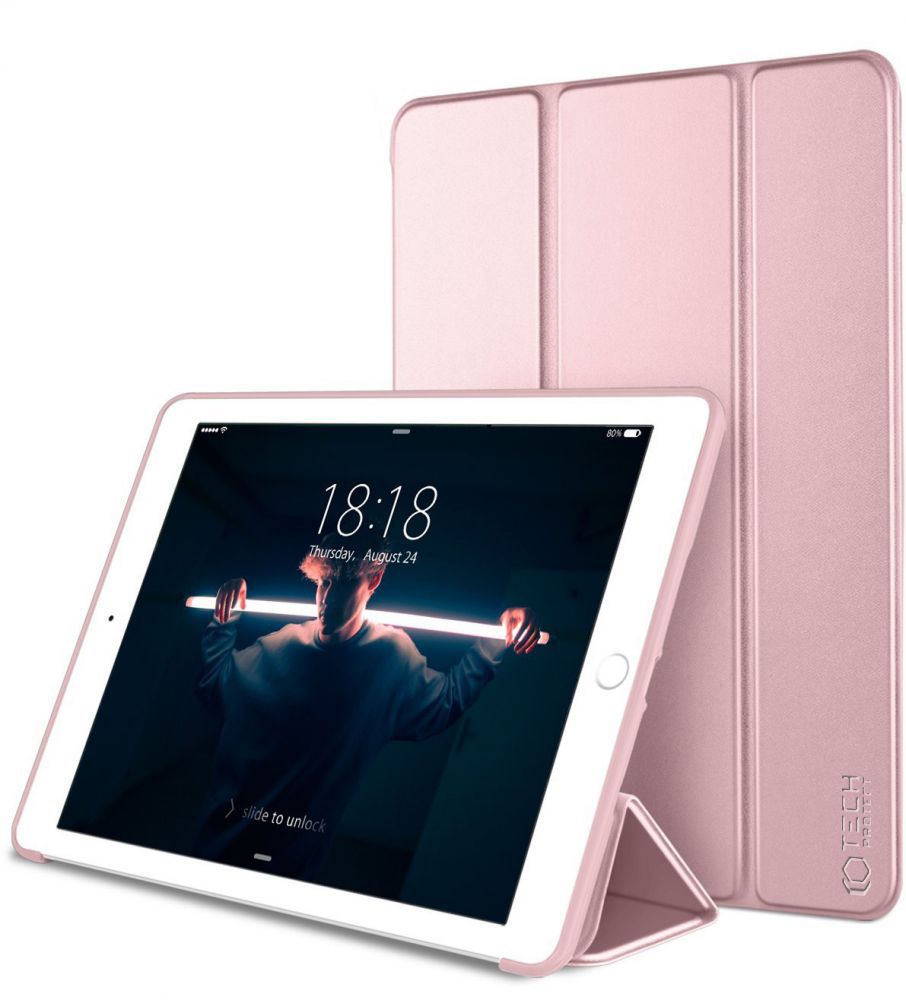 Tech-Protect SmartCase iPad 9.7'' 5 / 6 / 2017-2018 - rozā