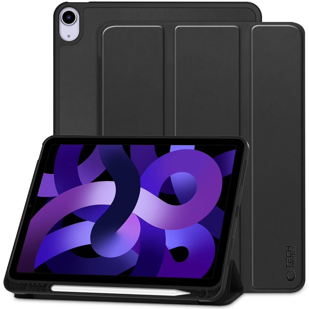 Tech-Protect SC Pen viedtālruņa apvalks iPad Air 10.9" 2020-2022 / 11" 2024 - melns