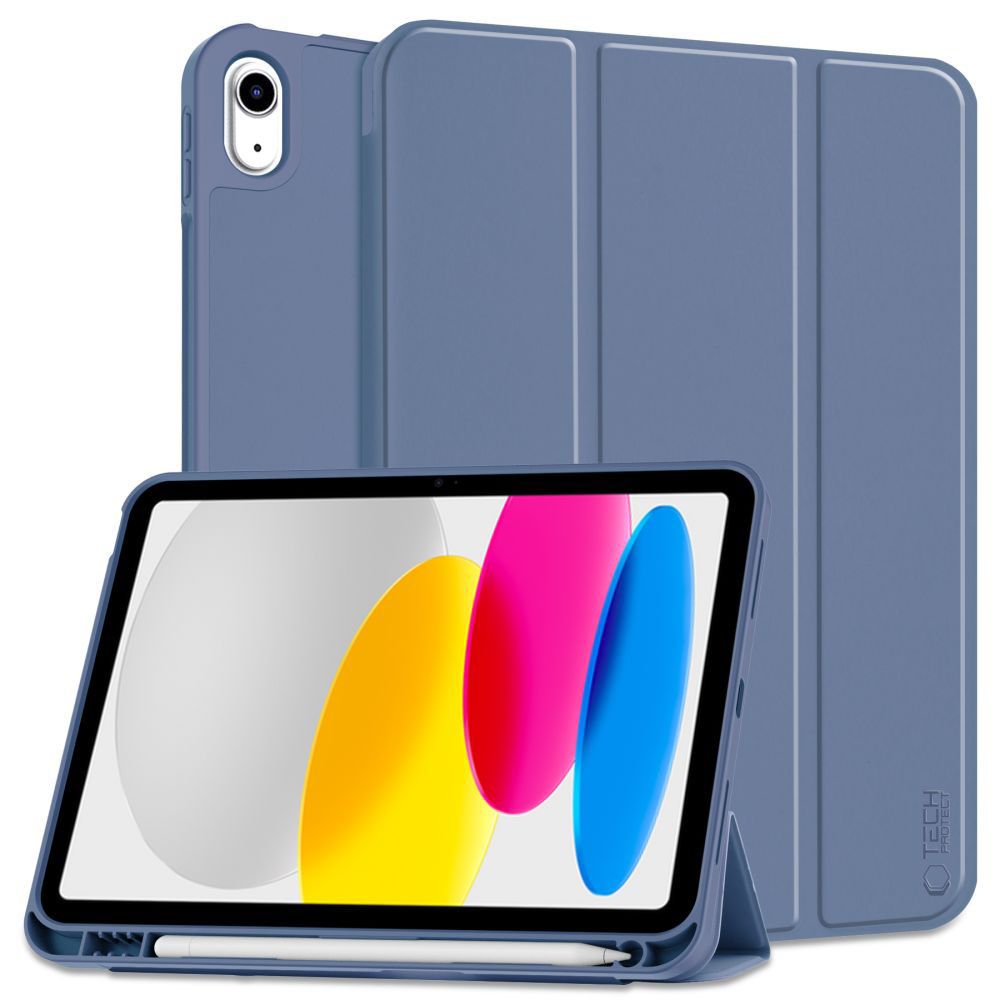 Tech-Protect SC Pen viedtālruņa apvalks iPad 10.9" 2022 - zils
