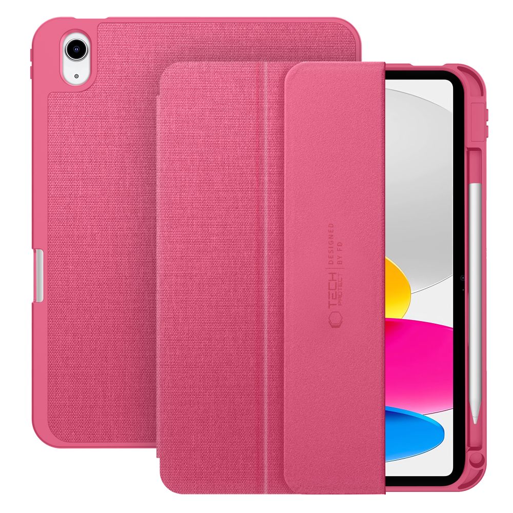 Tech-Protect SC Pen Canvas viedtālruņa apvalks iPad 10.9” 10 / 2022 / 11” 11 / 2025 - rozā