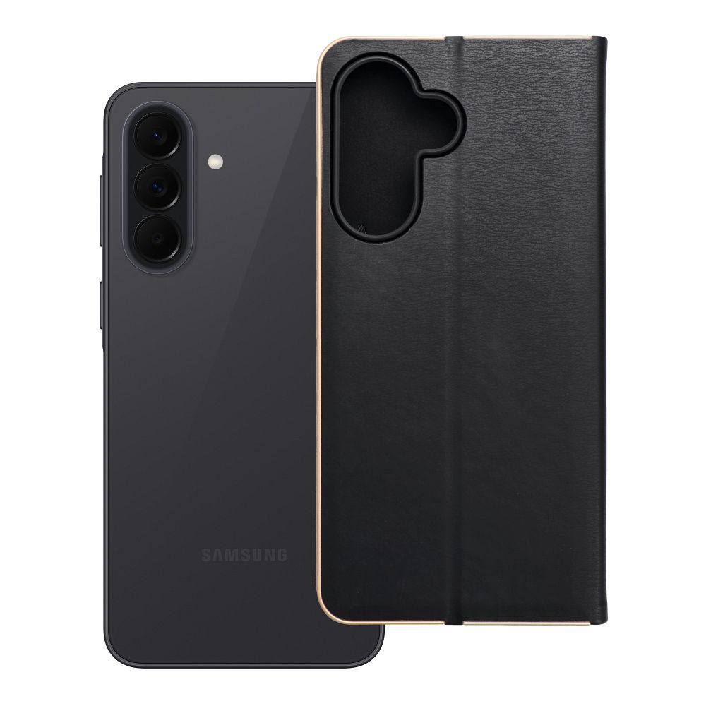 LUNA Book Gold priekš SAMSUNG A37 5G melns
