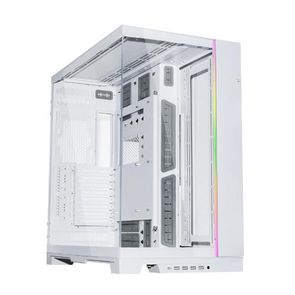 Datora korpuss LIAN LI O11 Dynamic Evo XL, Tower, ATX/EATX/MicroATX/MiniITX, balts, G99.O11DEXL-W.00