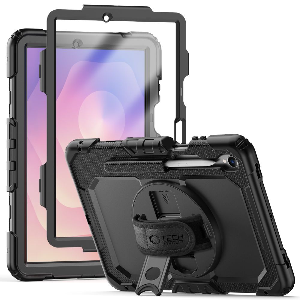 Tech-Protect Solid maciņš Samsung Galaxy Tab S11 11.0 melns