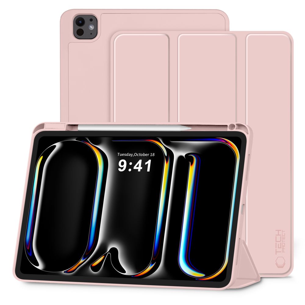 Tech-Protect SC Pen macins priekš iPad Pro 11 5/6 2024-2025 - Roza