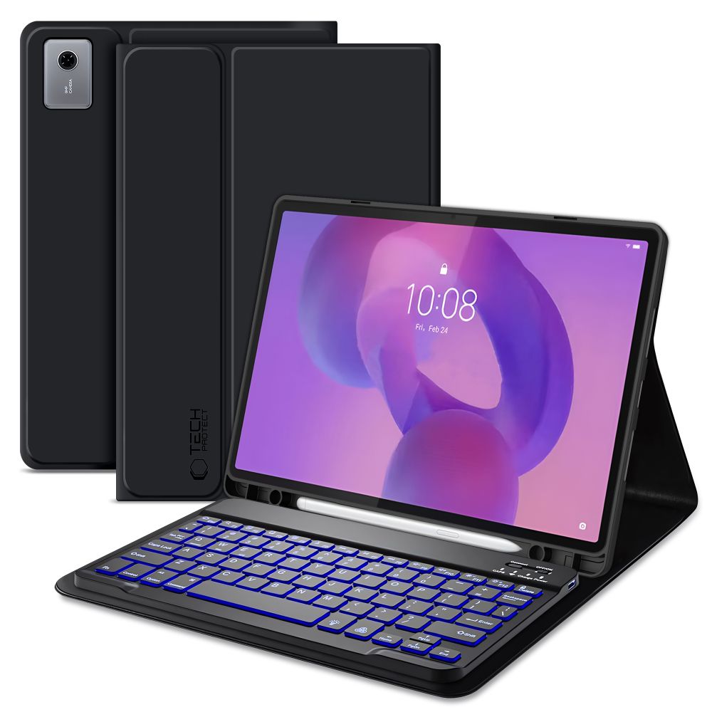 Чехол Tech-Protect SC Pen для Lenovo Idea Tab Plus 12.1 TB-361 - чёрный