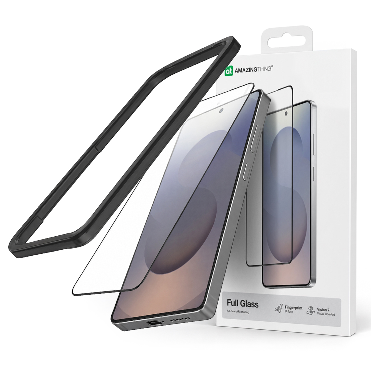AmazingThing TITAN Vision 7 Rūdīts stikls priekš Samsung S26 Ultra