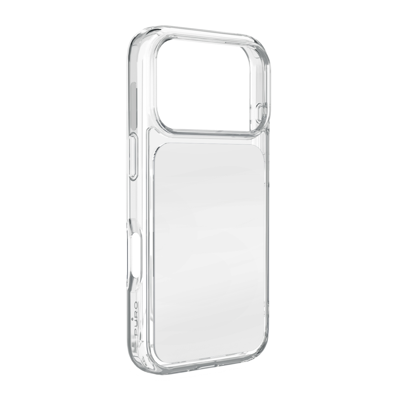 Puro Plate Mag Case for iPhone 17 Pro Compatible with MagSafe - White