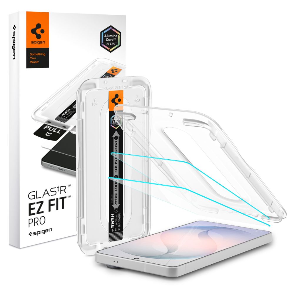 Spigen Glas.tR EZ Fit Pro AC Anti Reflection rūdīts stikls 2 gab. priekš Samsung Galaxy S26