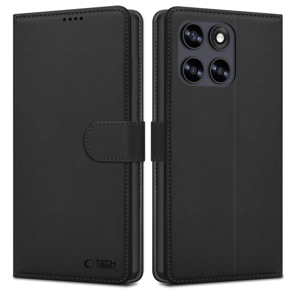 Tech-Protect Wallet maciņš priekš Motorola Moto G67 / G77 - melns