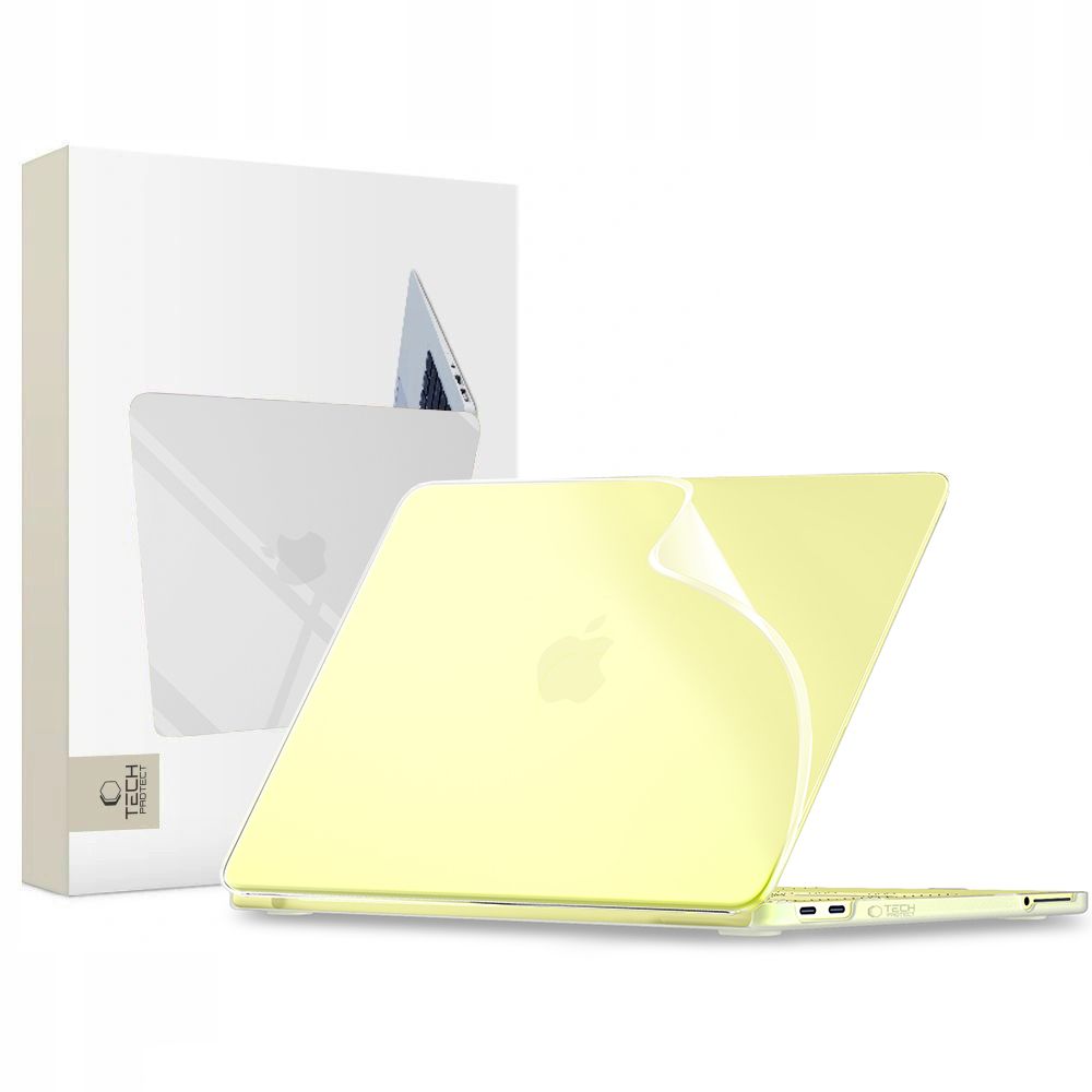 Tech-Protect Softshell maciņš priekš MacBook Neo 13 2026 - caurspīdīgi matēts