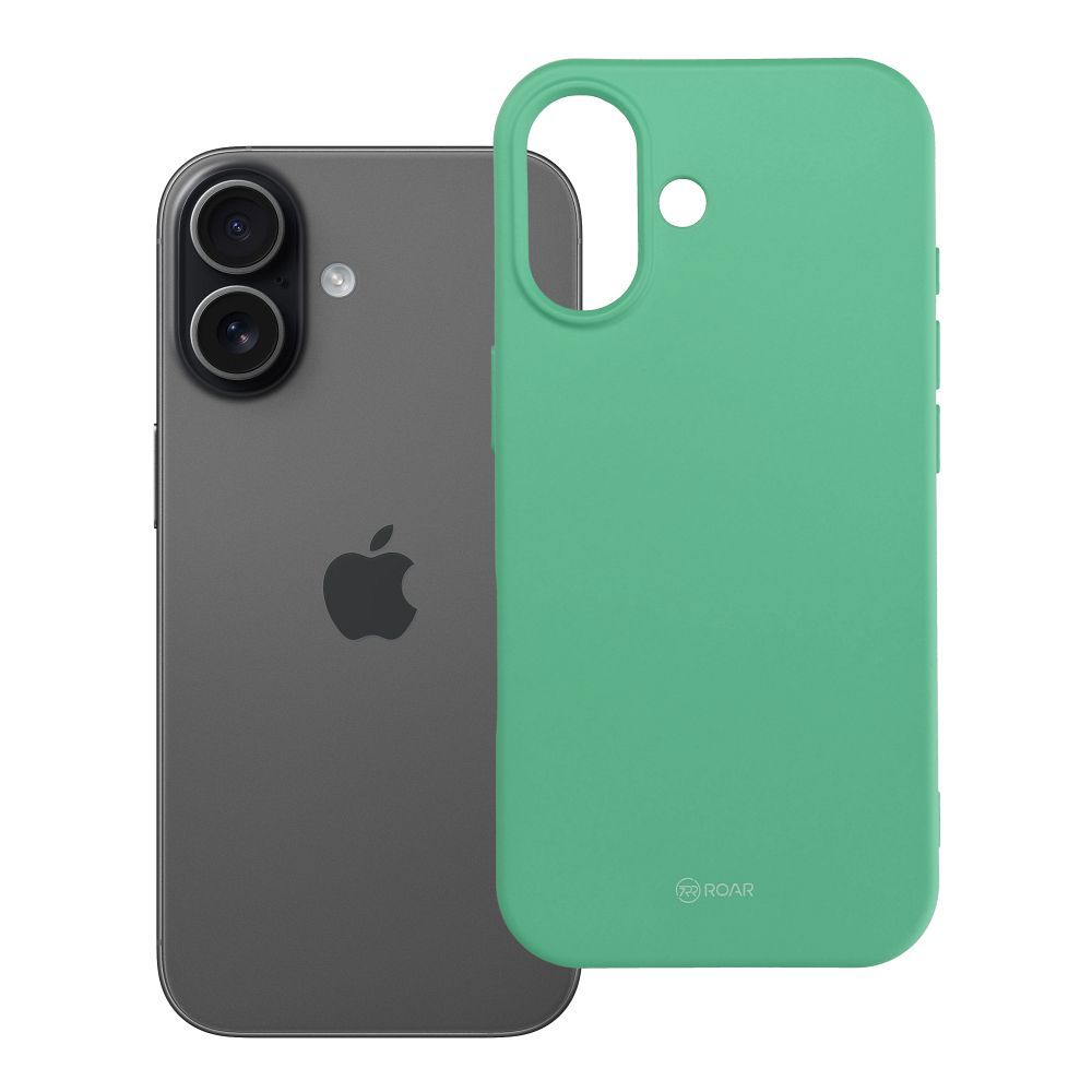 ROAR viedtālruņa apvalks COLORFUL JELLY IPHONE 17 mentola zaļais