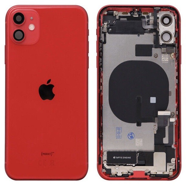 Aizmugurējais vāks iPhone 11 Red oriģināls (used Grade C)